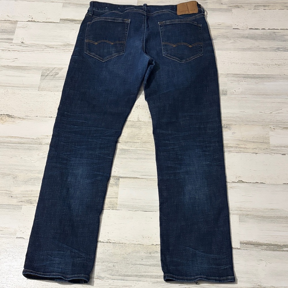 American Eagle Outfitters Men's Original Straight Jeans Size 33 - Picture 4 of 9